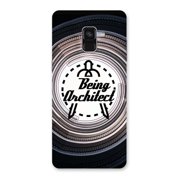 Being Architect Back Case for Galaxy A8 Plus