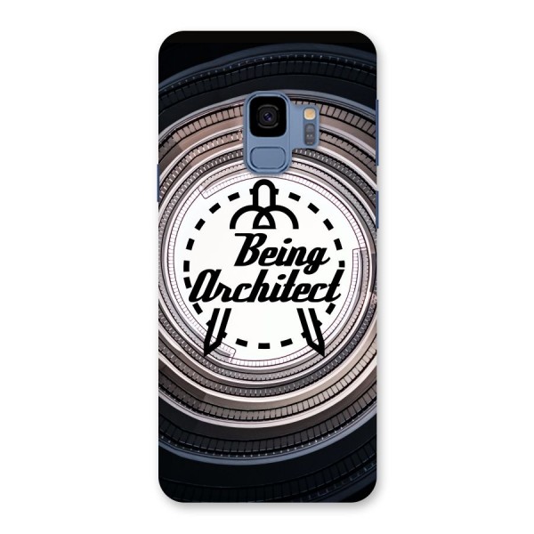 Being Architect Back Case for Galaxy S9