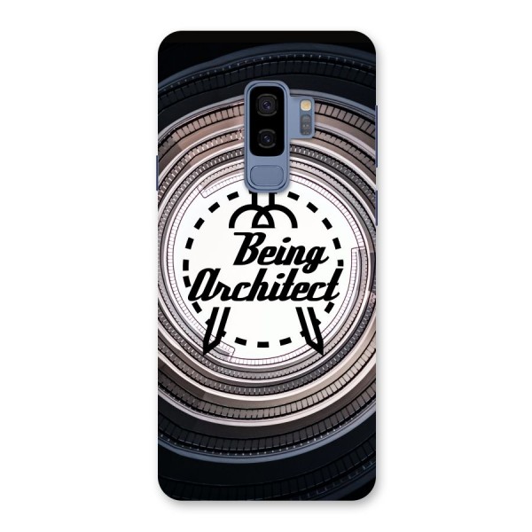 Being Architect Back Case for Galaxy S9 Plus