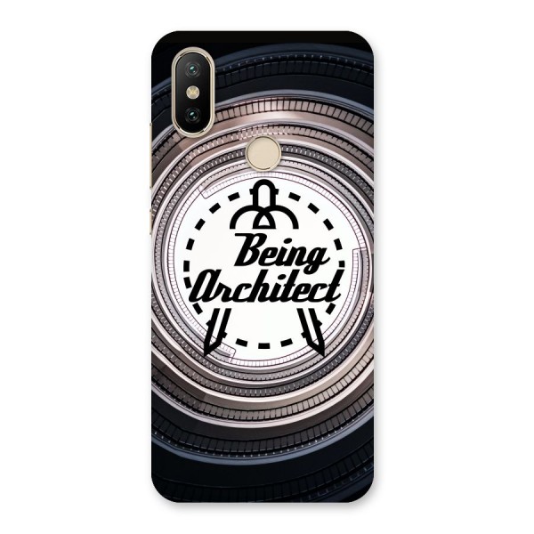 Being Architect Back Case for Mi A2