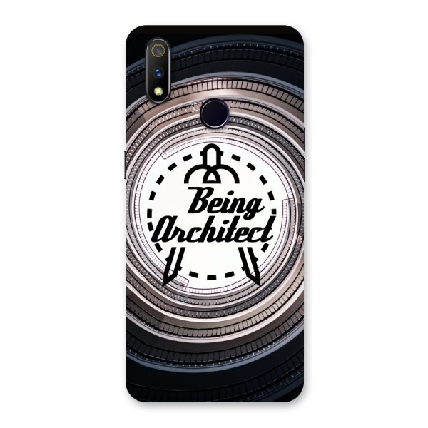 Being Architect Back Case for Realme 3 Pro