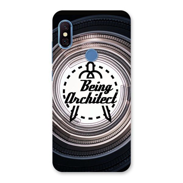 Being Architect Back Case for Redmi Note 6 Pro