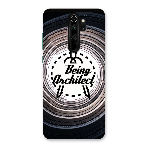 Being Architect Back Case for Redmi Note 8 Pro