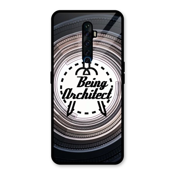 Being Architect Glass Back Case for Oppo Reno2 Z