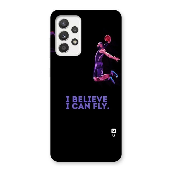 Believe And Fly Back Case for Galaxy A52