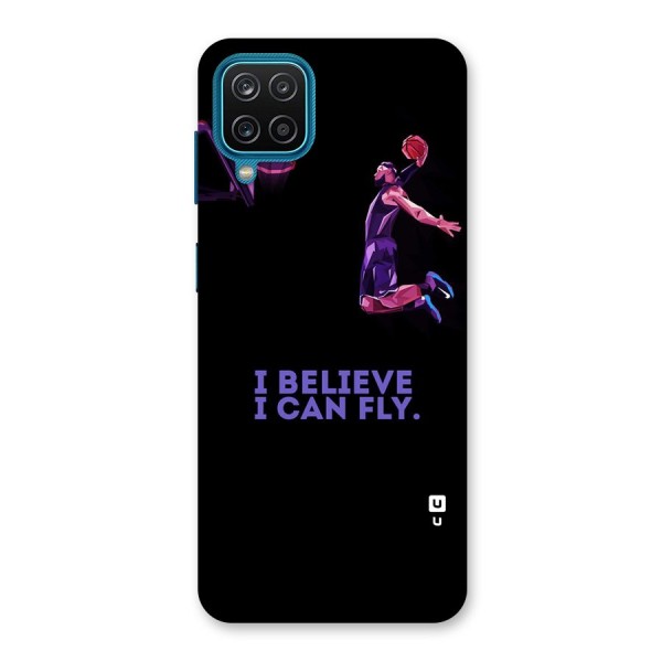 Believe And Fly Back Case for Galaxy F12