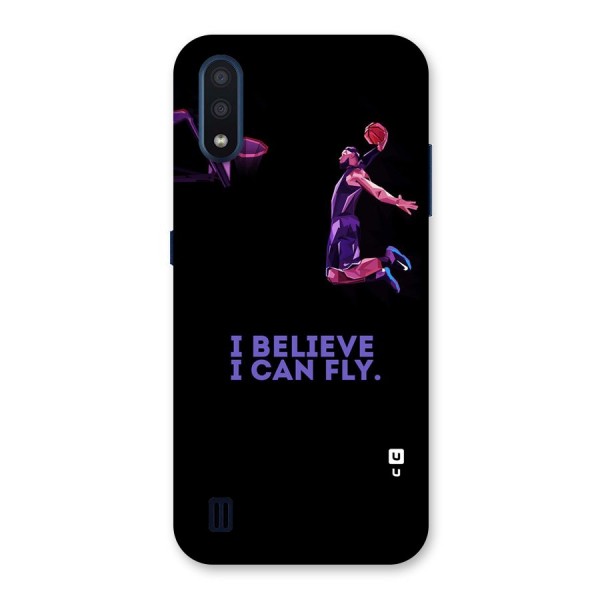 Believe And Fly Back Case for Galaxy M01