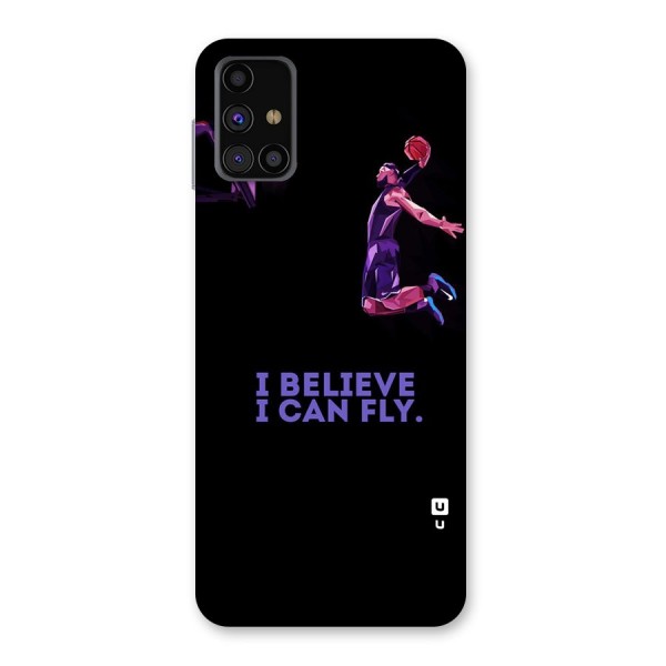 Believe And Fly Back Case for Galaxy M31s