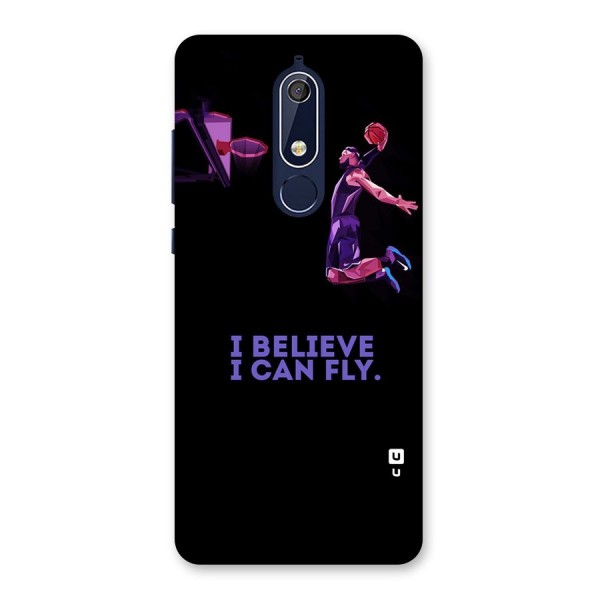 Believe And Fly Back Case for Nokia 5.1