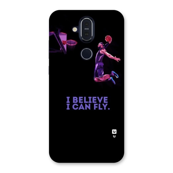 Believe And Fly Back Case for Nokia 8.1