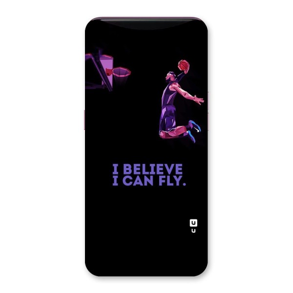 Believe And Fly Back Case for Oppo Find X