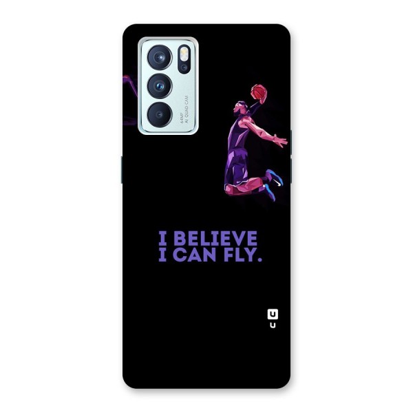 Believe And Fly Back Case for Oppo Reno6 Pro 5G