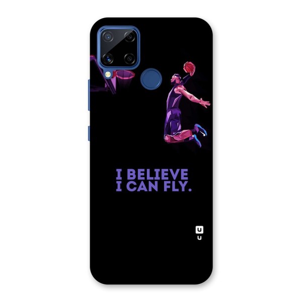 Believe And Fly Back Case for Realme Narzo 30A