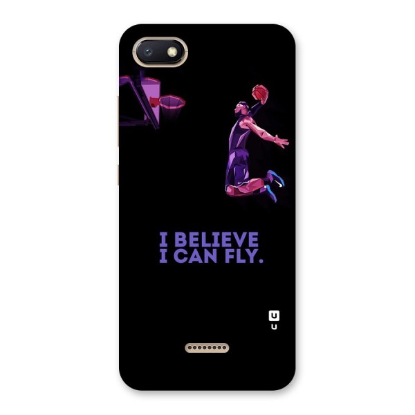 Believe And Fly Back Case for Redmi 6A