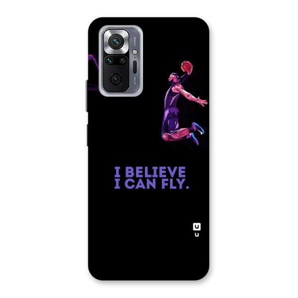 Believe And Fly Back Case for Redmi Note 10 Pro