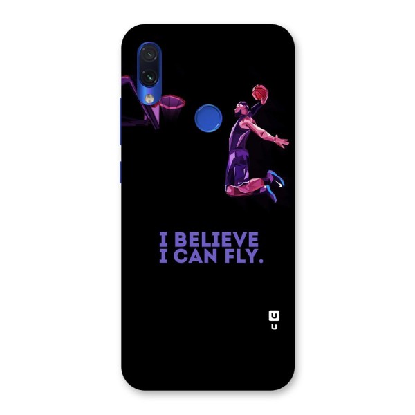 Believe And Fly Back Case for Redmi Note 7