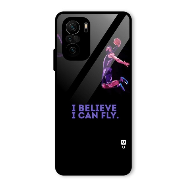 Believe And Fly Glass Back Case for Mi 11x