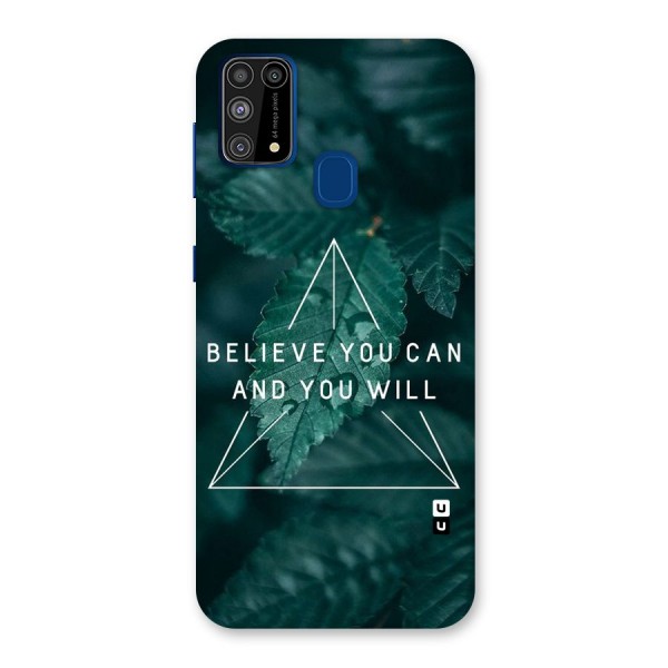 Believe You Can Motivation Back Case for Galaxy F41