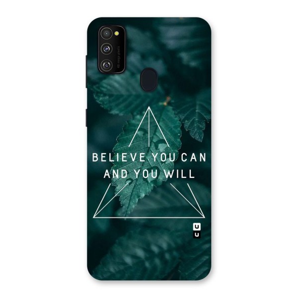 Believe You Can Motivation Back Case for Galaxy M21