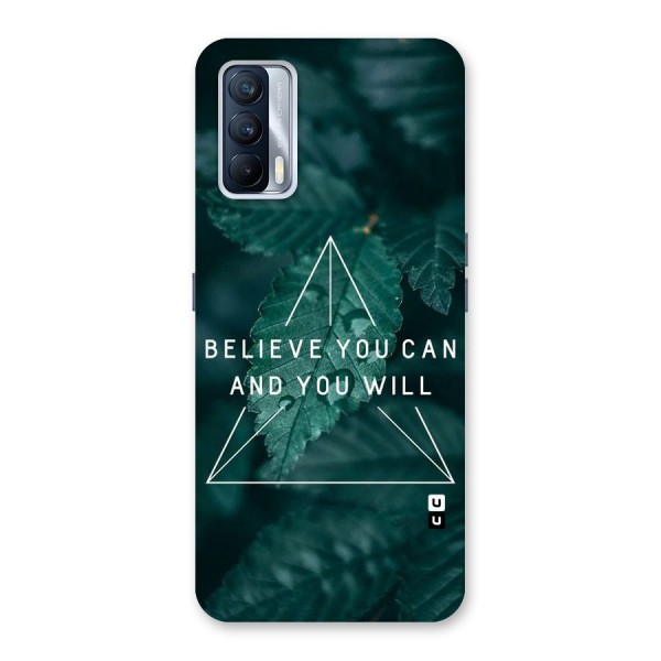 Believe You Can Motivation Back Case for Realme X7