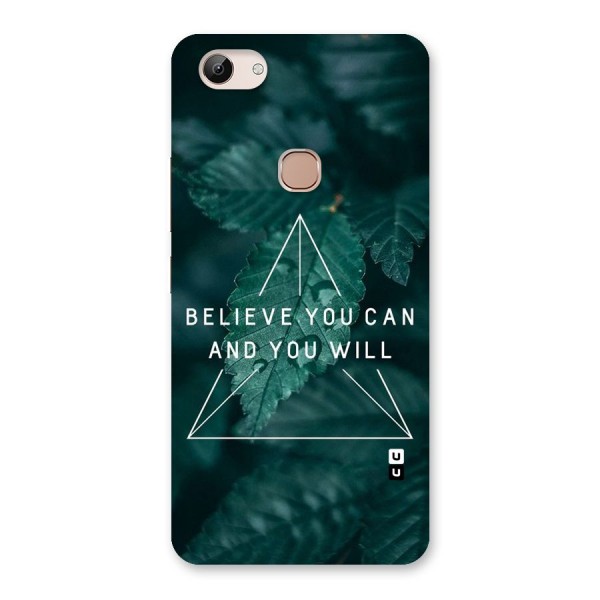 Believe You Can Motivation Back Case for Vivo Y83