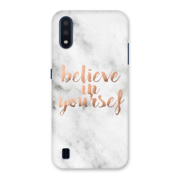 Believe in Yourself Back Case for Galaxy M01