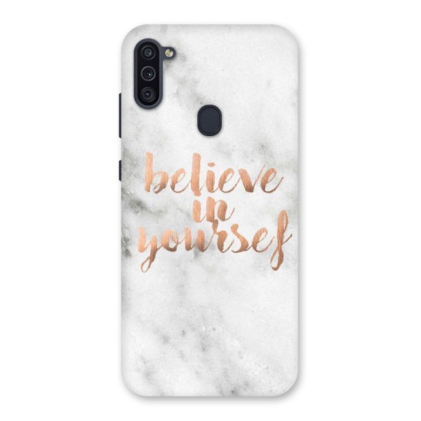 Believe in Yourself Back Case for Galaxy M11