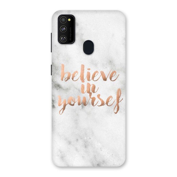 Believe in Yourself Back Case for Galaxy M21