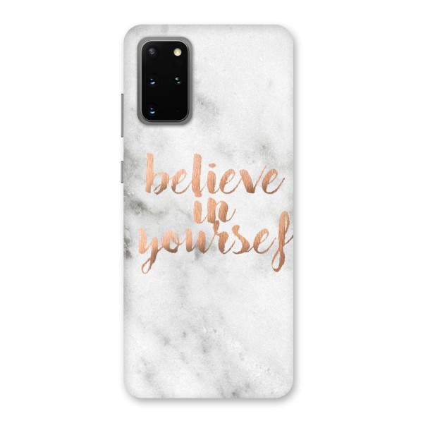 Believe in Yourself Back Case for Galaxy S20 Plus