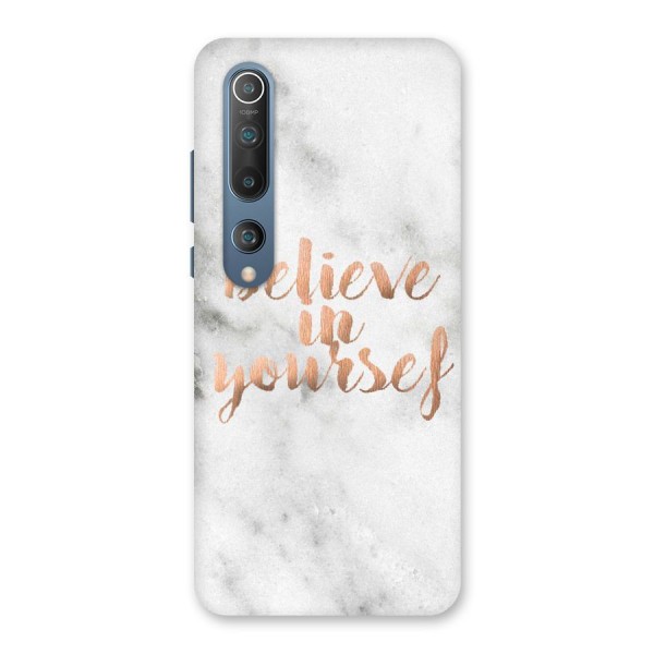 Believe in Yourself Back Case for Mi 10