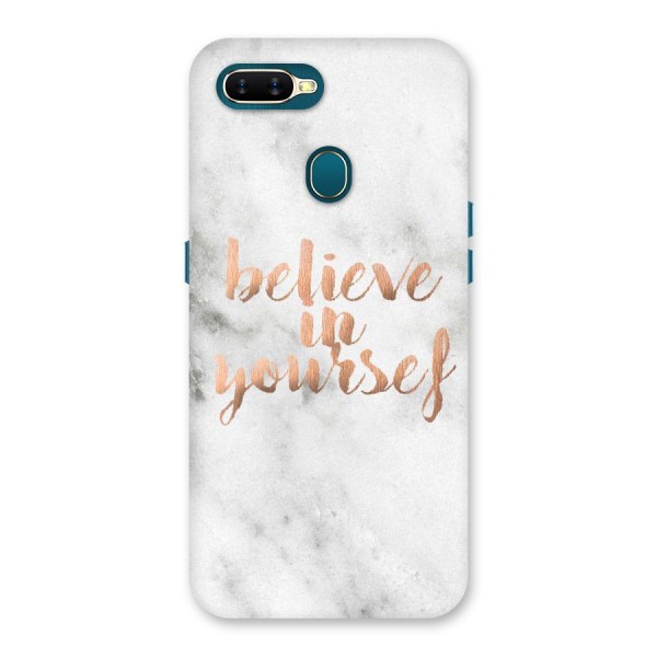 Believe in Yourself Back Case for Oppo A12