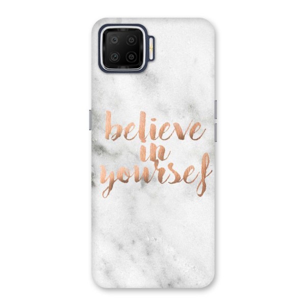 Believe in Yourself Back Case for Oppo F17