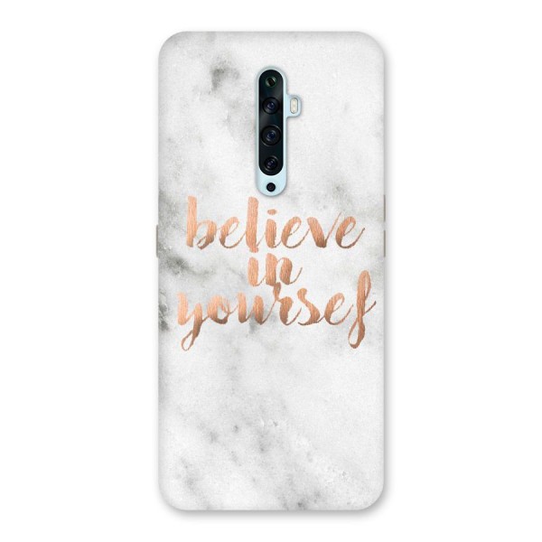 Believe in Yourself Back Case for Oppo Reno2 F