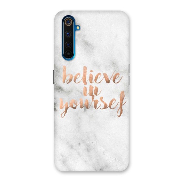 Believe in Yourself Back Case for Realme 6 Pro