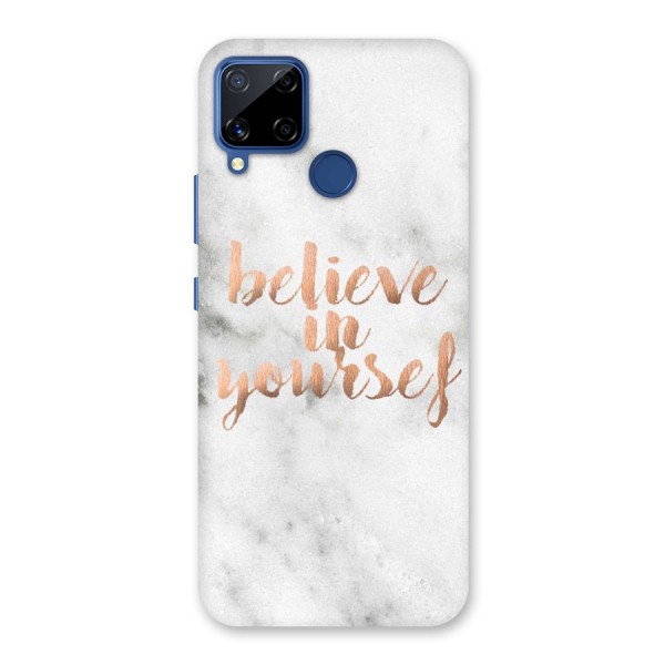 Believe in Yourself Back Case for Realme Narzo 30A