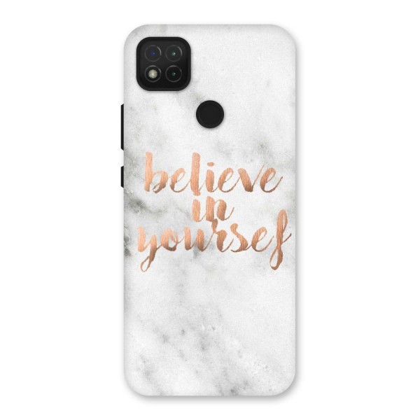 Believe in Yourself Back Case for Redmi 9C