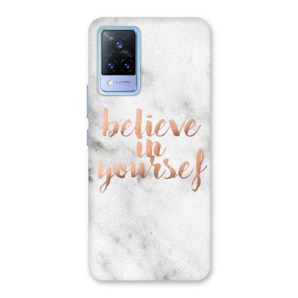 Believe in Yourself Back Case for Vivo V21 5G