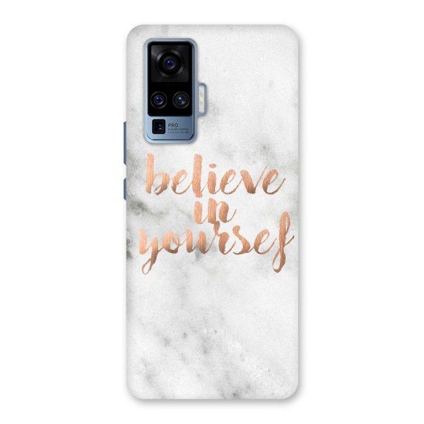 Believe in Yourself Back Case for Vivo X50 Pro