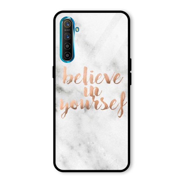 Believe in Yourself Glass Back Case for Realme XT