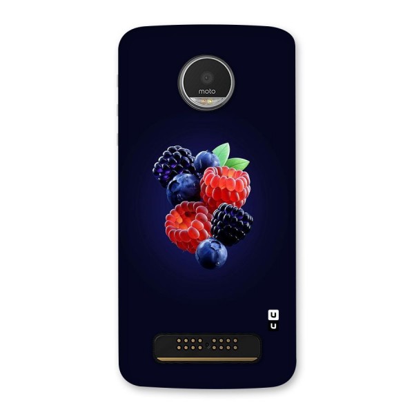 Berry Blast Back Case for Moto Z Play