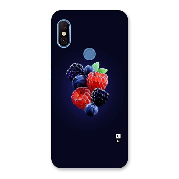 Berry Blast Back Case for Redmi Note 6 Pro