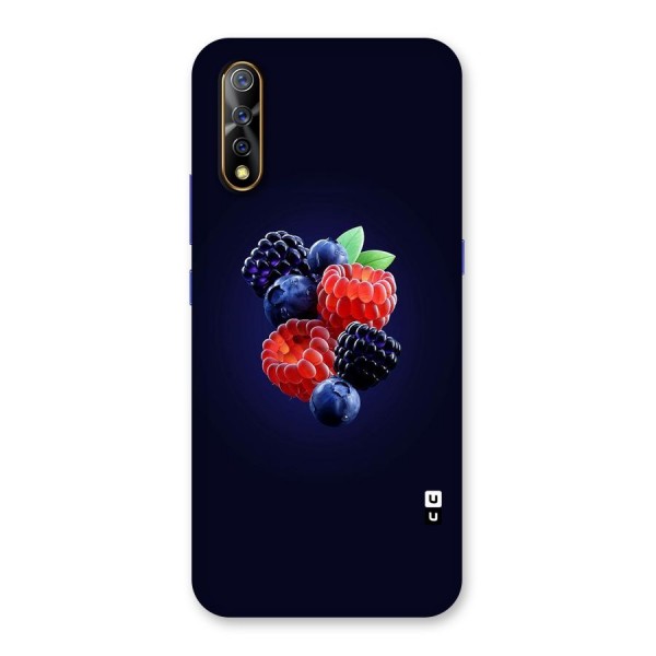 Berry Blast Back Case for Vivo S1