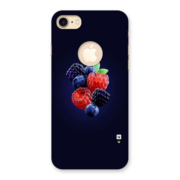 Berry Blast Back Case for iPhone 8 Logo Cut