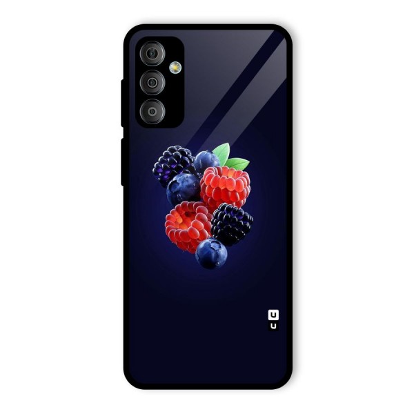 Berry Blast Glass Back Case for Galaxy F23