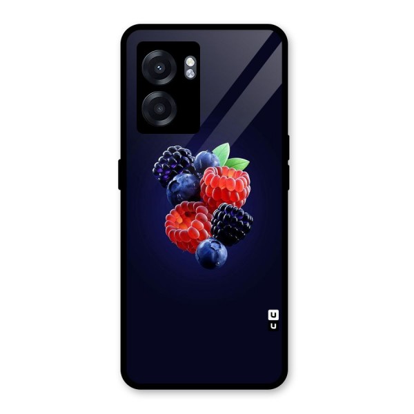 Berry Blast Glass Back Case for Oppo K10 (5G)