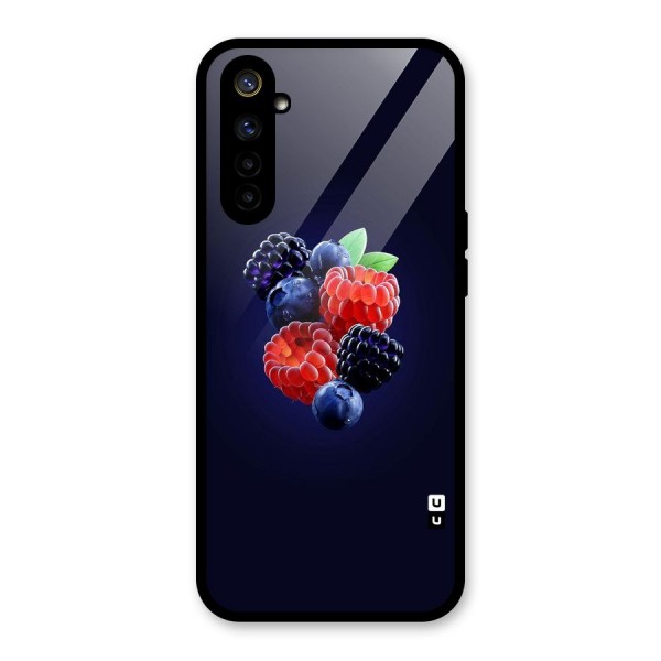 Berry Blast Glass Back Case for Realme 6