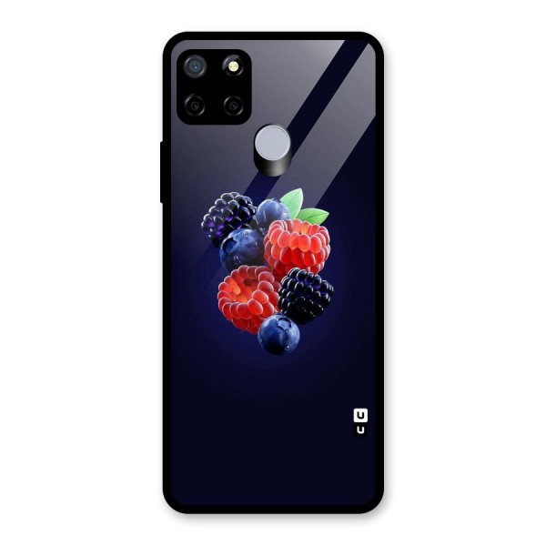 Berry Blast Glass Back Case for Realme C15