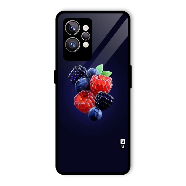 Berry Blast Glass Back Case for Realme GT2 Pro