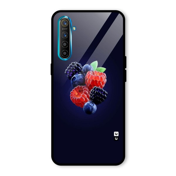 Berry Blast Glass Back Case for Realme XT