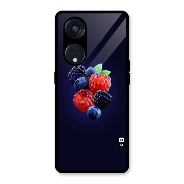 Berry Blast Glass Back Case for Reno8 T 5G